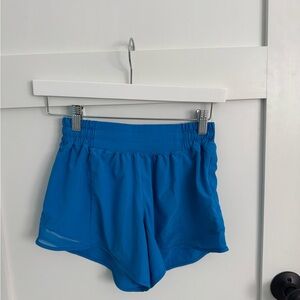 lululemon athletica Vibrant Blue Athletic Shorts